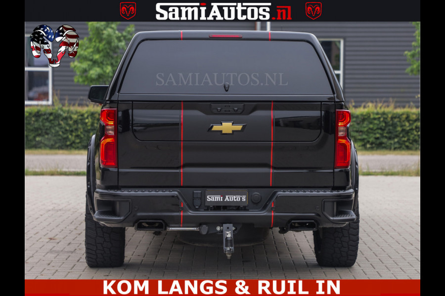Chevrolet Silverado HULK PACK | BEAST | HUIF | BLACK OPS | BOM VOL | GARANTIE TOT 24-01-2028 | DC 5 PERSOONS | DUBBELE CABINE | HUD | COMFORT STOELEN GEKOELD EN VERWARMD | BOSE | EN NOG VEEL MEER ....| 6.2 V8 426PK |
