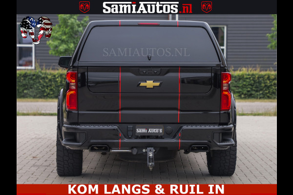Chevrolet Silverado HULK PACK | BEAST | HUIF | BLACK OPS | BOM VOL | GARANTIE TOT 24-01-2028 | DC 5 PERSOONS | DUBBELE CABINE | HUD | COMFORT STOELEN GEKOELD EN VERWARMD | BOSE | EN NOG VEEL MEER ....| 6.2 V8 426PK |