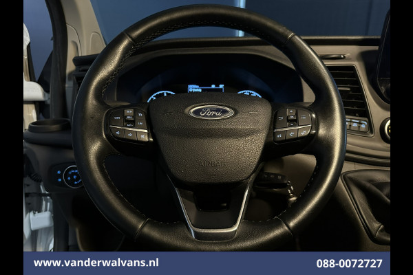 Ford Transit Custom 2.0 TDCI L2H1 Euro6 Airco | Camera | Navigatie | Apple Carplay | Cruisecontrol | LED Android Auto, Stoelverwarming, Verwarmde voorruit, Parkeersensoren, Bijrijdersbank, 2800kg trekvermogen