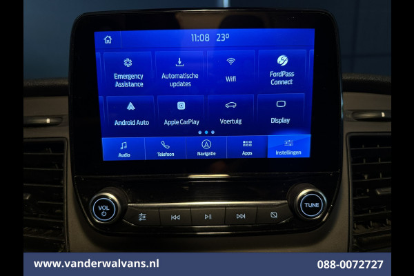 Ford Transit Custom 2.0 TDCI L2H1 Euro6 Airco | Camera | Navigatie | Apple Carplay | Cruisecontrol | LED Android Auto, Stoelverwarming, Verwarmde voorruit, Parkeersensoren, Bijrijdersbank, 2800kg trekvermogen