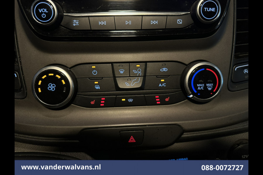 Ford Transit Custom 2.0 TDCI L2H1 Euro6 Airco | Camera | Navigatie | Apple Carplay | Cruisecontrol | LED Android Auto, Stoelverwarming, Verwarmde voorruit, Parkeersensoren, Bijrijdersbank, 2800kg trekvermogen