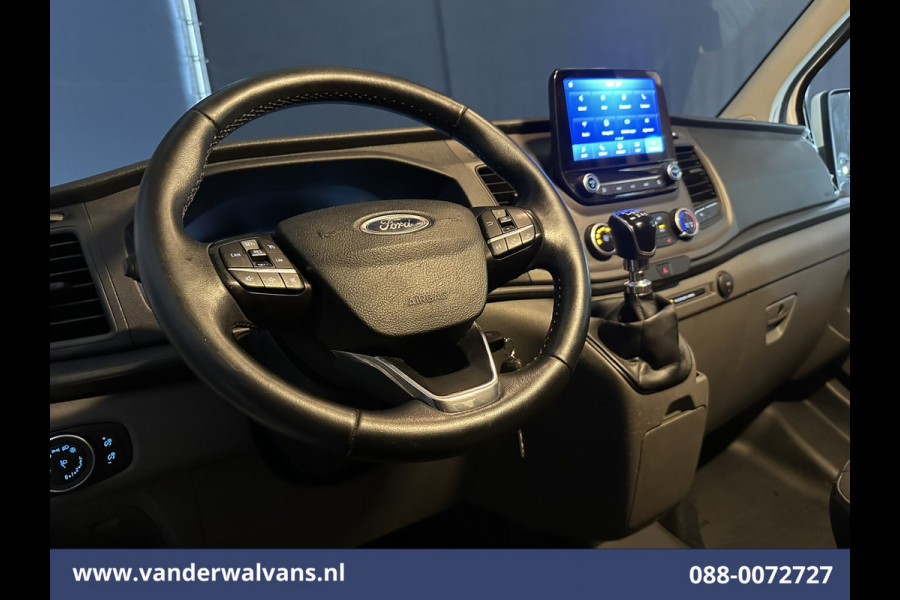 Ford Transit Custom 2.0 TDCI L2H1 Euro6 Airco | Camera | Navigatie | Apple Carplay | Cruisecontrol | LED Android Auto, Stoelverwarming, Verwarmde voorruit, Parkeersensoren, Bijrijdersbank, 2800kg trekvermogen