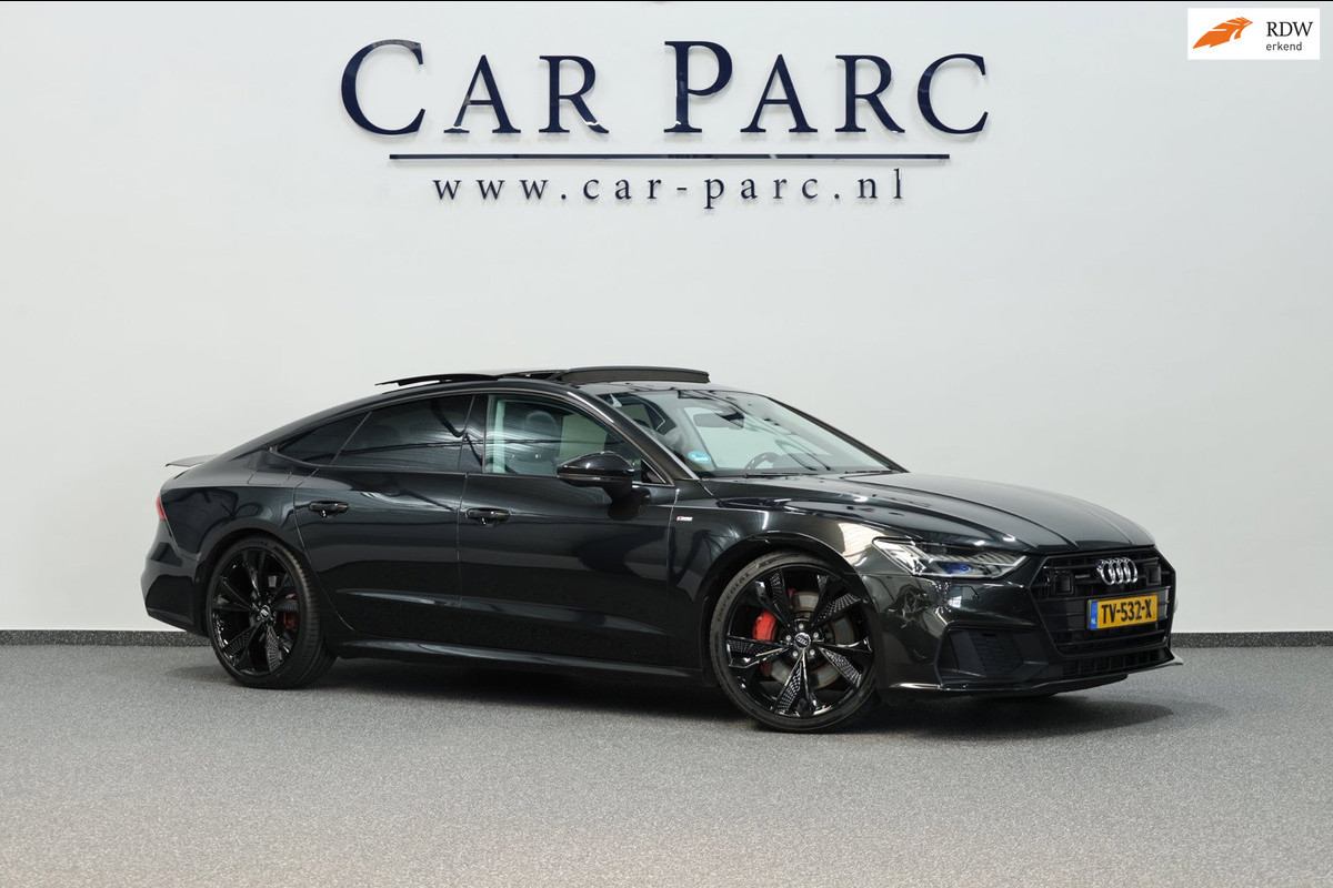 Audi A7 Sportback 55 TFSI quattro S-line 340+PK LED/VIRTUAL/PANO/B&O/LEER+S.VERWARMING/21" LMV/360 CAM/ACC/ECC/12 MND GARANTIE!