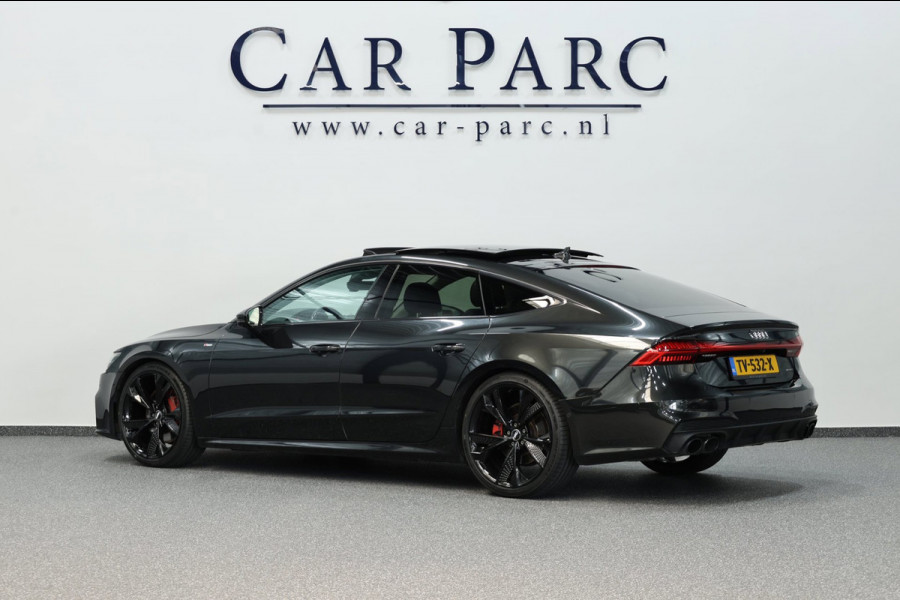 Audi A7 Sportback 55 TFSI quattro S-line 340+PK LED/VIRTUAL/PANO/B&O/LEER+S.VERWARMING/21" LMV/360 CAM/ACC/ECC/12 MND GARANTIE!