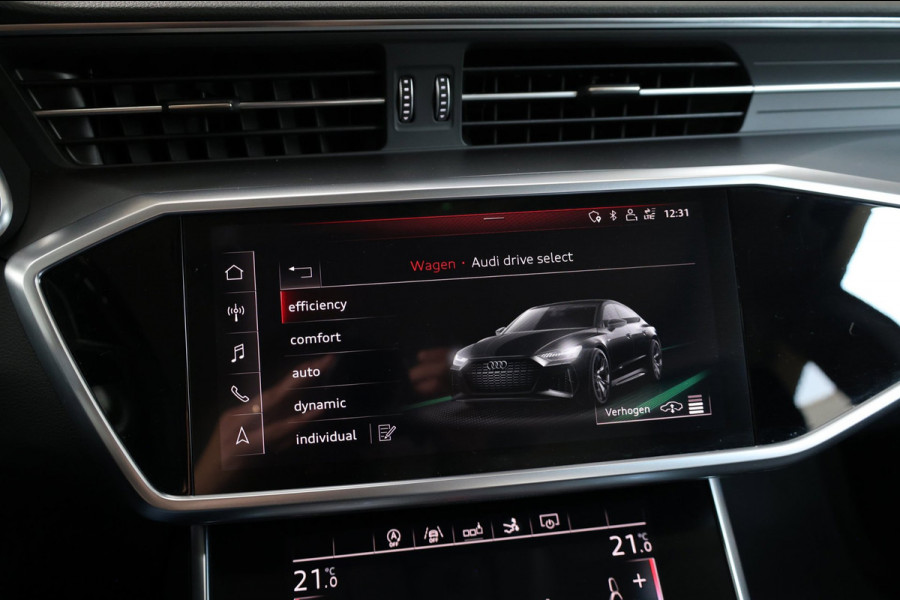 Audi A7 Sportback 55 TFSI quattro S-line 340+PK LED/VIRTUAL/PANO/B&O/LEER+S.VERWARMING/21" LMV/360 CAM/ACC/ECC/12 MND GARANTIE!