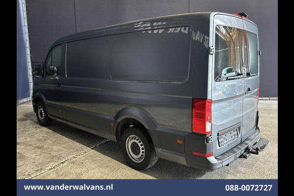 Volkswagen Crafter 2.0 TDI 141pk L3H2 L2H1 Euro6 Airco | Camera | Navigatie | LED | 3000kg Trekhaak | Cruisecontrol Android Auto, Leder, Verwarmde voorruit, Parkeersensoren, Bijrijdersbank