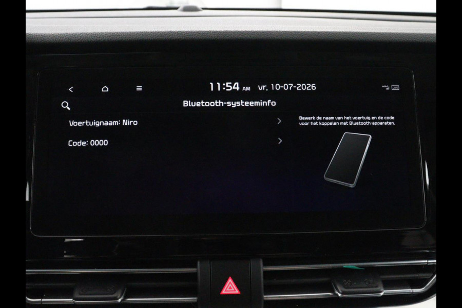 Kia Niro 1.6 GDi Hybrid ExecutiveLine | JBLsound | Trekhaak | Panoramadak | Adaptive cruise | Stoel & Stuurverwarming | Stoelkoeling | Stoelverwarming achter | Carplay | Sfeerverlichting | Side assist | Camera | Climate control | Bluetooth | DAB+ | Navigatie