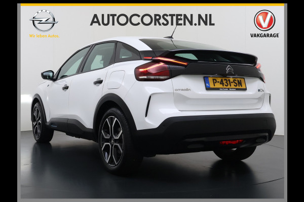 Citroën Ë-C4 Feel 50kWh 360°Camera 3D-Navi Ecc Apple Carplay Android Auto Cruise Control Regen-Lichtsensor Pdc Led Lmv SOH 89% Lane Assist Isofix Connected Apps Bluetooth DAB 1e Eigenaar Dealeronderhouden Origineel Nederlandse Auto