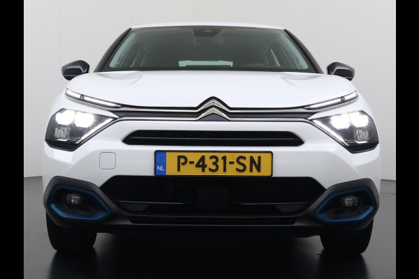 Citroën Ë-C4 Feel 50kWh 360°Camera 3D-Navi Ecc Apple Carplay Android Auto Cruise Control Regen-Lichtsensor Pdc Led Lmv SOH 89% Lane Assist Isofix Connected Apps Bluetooth DAB 1e Eigenaar Dealeronderhouden Origineel Nederlandse Auto
