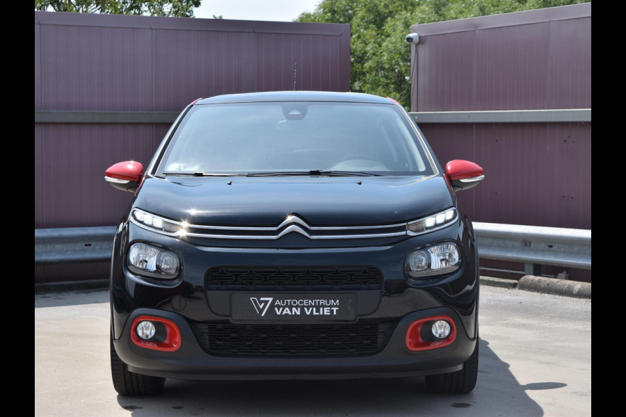 Citroën C3 1.2 PureTech S&S Shine | 100 PK | 17" ZWARTE LM VELGEN | CLIMATE CONTROL | PARKEERSENSOREN MET CAMERA | CRUISE CONTROL | NAVI |