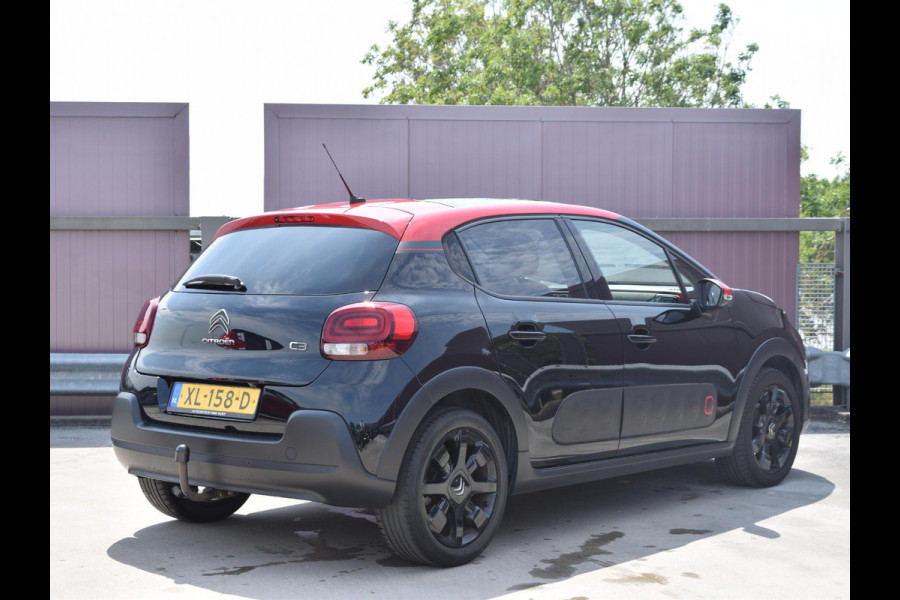 Citroën C3 1.2 PureTech S&S Shine | 100 PK | 17" ZWARTE LM VELGEN | CLIMATE CONTROL | PARKEERSENSOREN MET CAMERA | CRUISE CONTROL | NAVI |