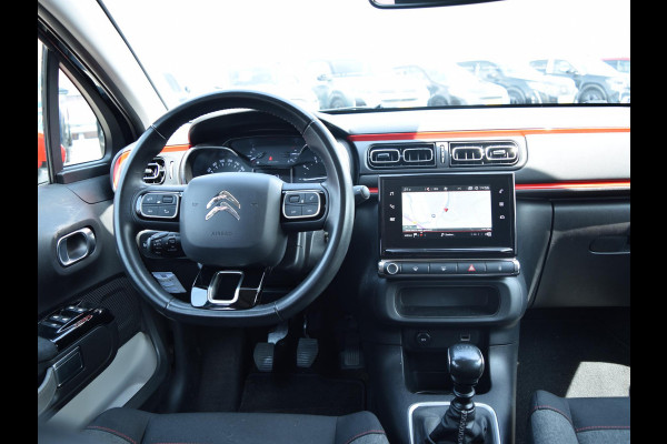 Citroën C3 1.2 PureTech S&S Shine | 100 PK | 17" ZWARTE LM VELGEN | CLIMATE CONTROL | PARKEERSENSOREN MET CAMERA | CRUISE CONTROL | NAVI |