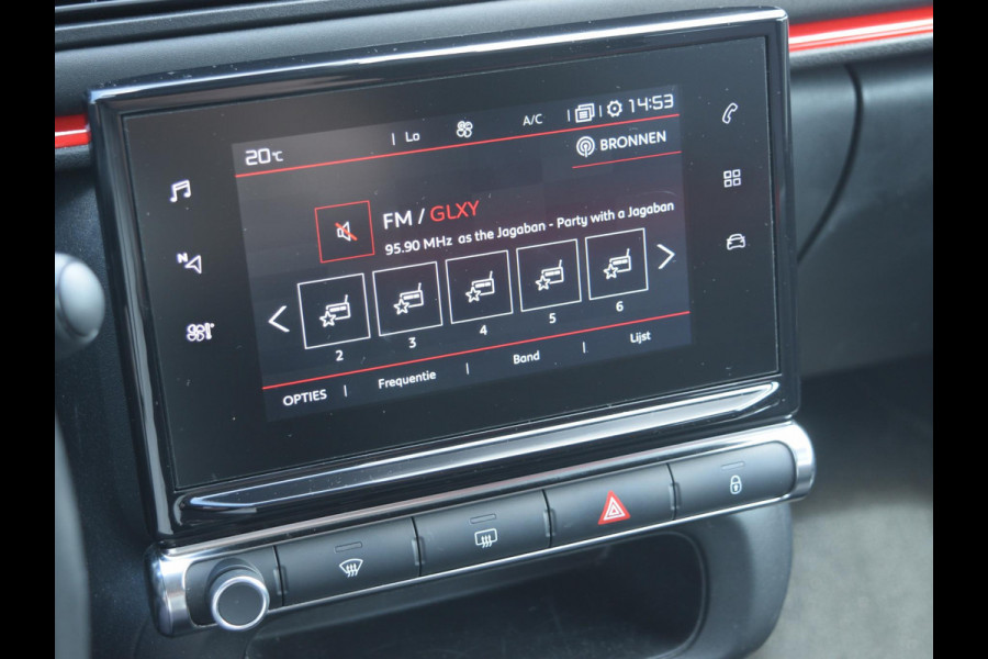 Citroën C3 1.2 PureTech S&S Shine | 100 PK | 17" ZWARTE LM VELGEN | CLIMATE CONTROL | PARKEERSENSOREN MET CAMERA | CRUISE CONTROL | NAVI |