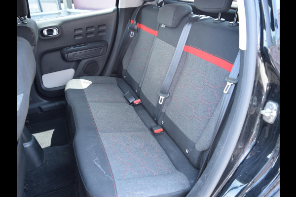 Citroën C3 1.2 PureTech S&S Shine | 100 PK | 17" ZWARTE LM VELGEN | CLIMATE CONTROL | PARKEERSENSOREN MET CAMERA | CRUISE CONTROL | NAVI |