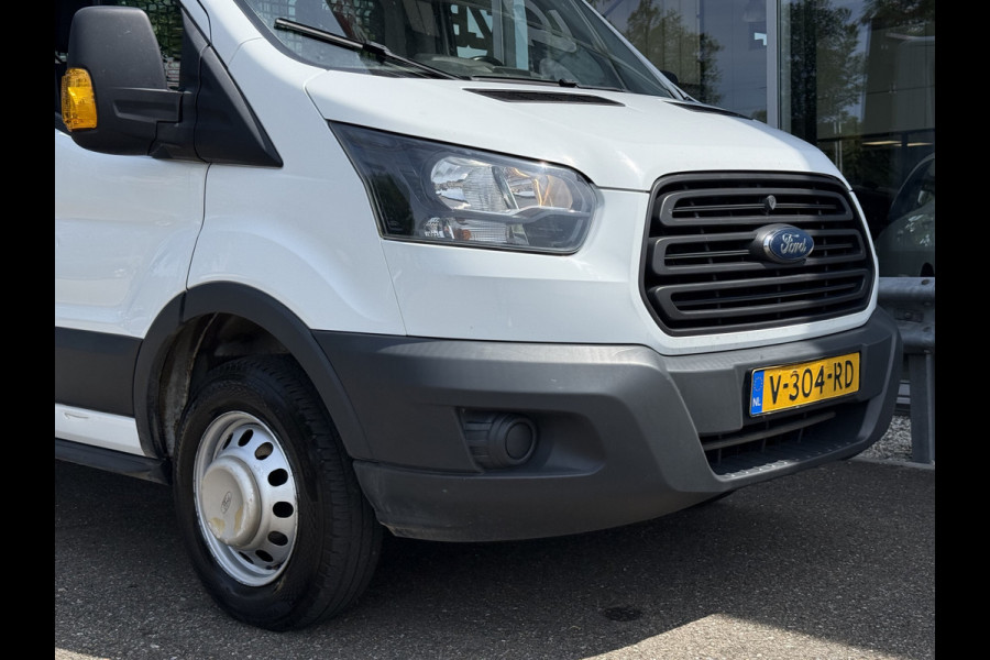 Ford Transit 350 2.0 TDCI 170PK L4 Open laadbak | 4.20x2.20 | Luchtvering | Trekhaak| Cruisec. | Airco