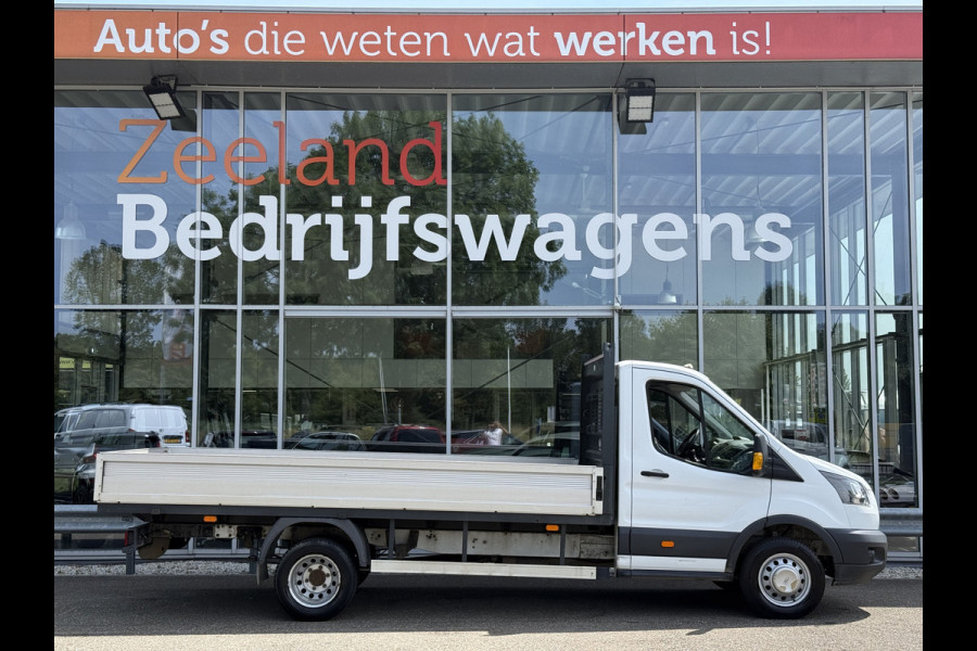 Ford Transit 350 2.0 TDCI 170PK L4 Open laadbak | 4.20x2.20 | Luchtvering | Trekhaak| Cruisec. | Airco