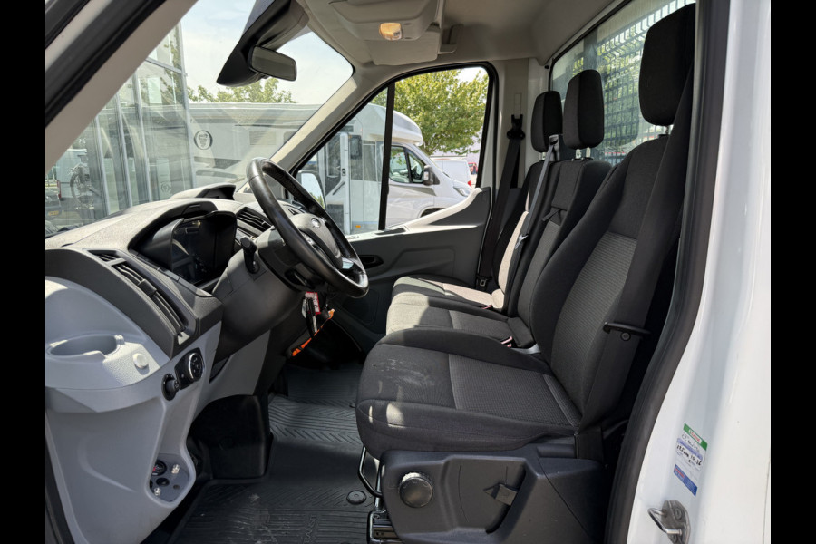 Ford Transit 350 2.0 TDCI 170PK L4 Open laadbak | 4.20x2.20 | Luchtvering | Trekhaak| Cruisec. | Airco