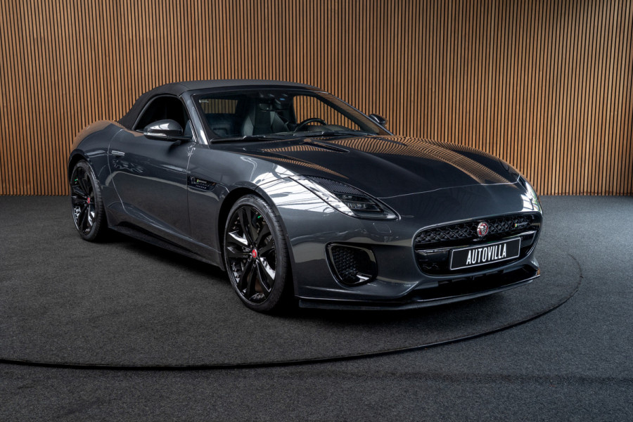 Jaguar F-Type 2.0T R-Dynamic Leer Camera Meridian Massage S. Stoelverwarming PDC Climate control Cruise control LM velgen