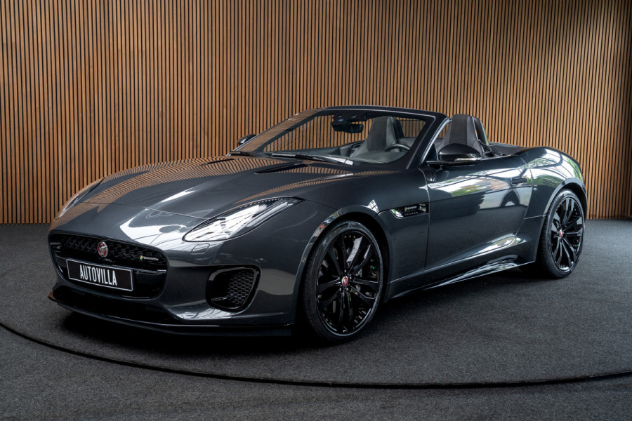 Jaguar F-Type 2.0T R-Dynamic Leer Camera Meridian Massage S. Stoelverwarming PDC Climate control Cruise control LM velgen