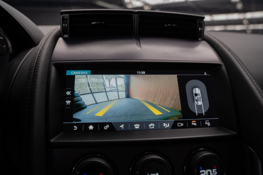 Jaguar F-Type 2.0T R-Dynamic Leer Camera Meridian Massage S. Stoelverwarming PDC Climate control Cruise control LM velgen