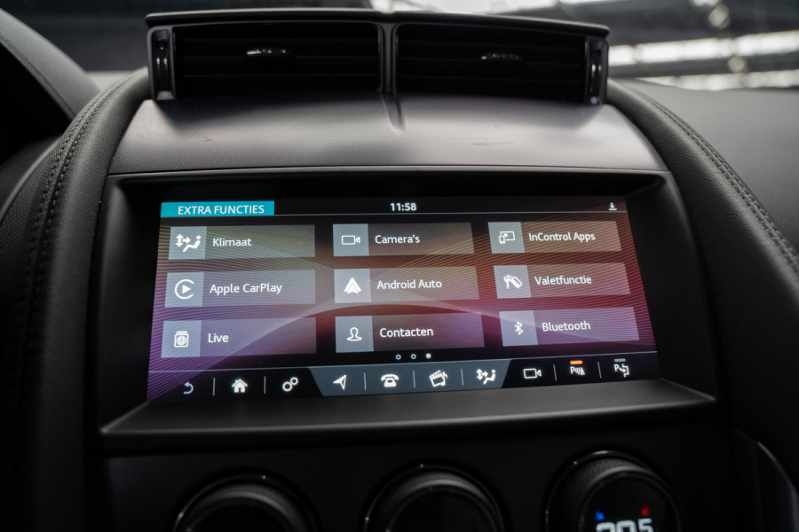 Jaguar F-Type 2.0T R-Dynamic Leer Camera Meridian Massage S. Stoelverwarming PDC Climate control Cruise control LM velgen