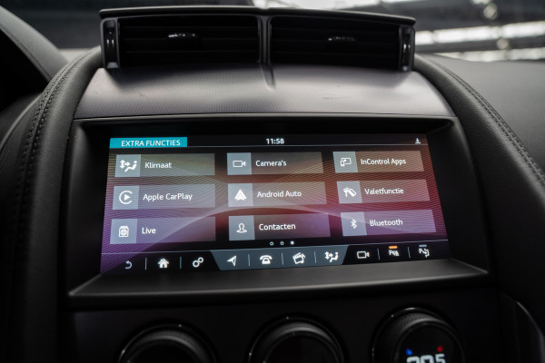 Jaguar F-Type 2.0T R-Dynamic Leer Camera Meridian Massage S. Stoelverwarming PDC Climate control Cruise control LM velgen