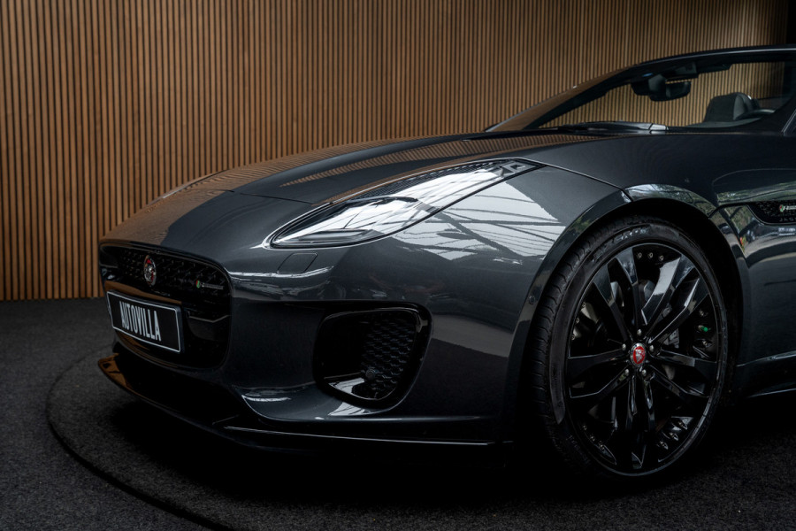 Jaguar F-Type 2.0T R-Dynamic Leer Camera Meridian Massage S. Stoelverwarming PDC Climate control Cruise control LM velgen