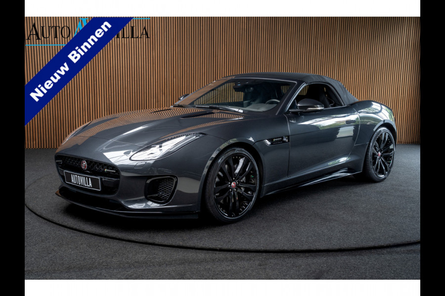 Jaguar F-Type 2.0T R-Dynamic Leer Camera Meridian Massage S. Stoelverwarming PDC Climate control Cruise control LM velgen
