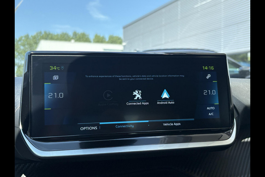 Peugeot e-208 EV Allure Pack 50 kWh | 98,7% SOH! | Achteruitrijcamera | Cruise Control | Navigatie | LM Velgen |