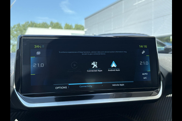 Peugeot e-208 EV Allure Pack 50 kWh | 98,7% SOH! | Achteruitrijcamera | Cruise Control | Navigatie | LM Velgen |