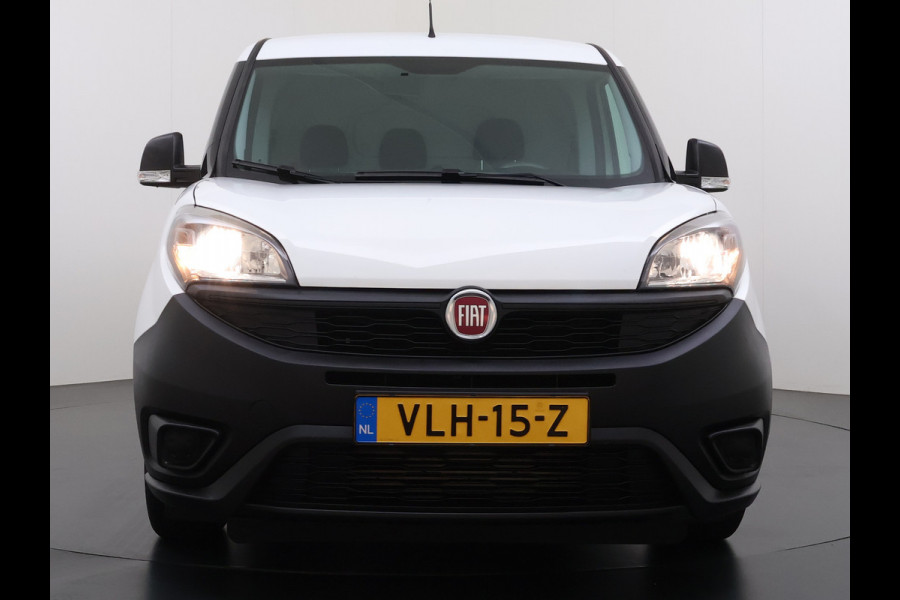 Fiat Doblò Cargo 1.6JTD 101PK 3-Persoons Airco Euro 6 S Betonplex Vloer Wandbetimmering Schuifdeur Dealeronderhouden Origineel Nederlandse Auto