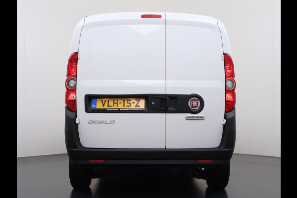 Fiat Doblò Cargo 1.6JTD 101PK 3-Persoons Airco Euro 6 S Betonplex Vloer Wandbetimmering Schuifdeur Dealeronderhouden Origineel Nederlandse Auto