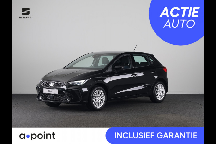 Seat Ibiza Style Plus 1.0 EcoTSI 95 PK | Midnight Black Metallic | Apple Carplay | Park Assist | Cruise Control