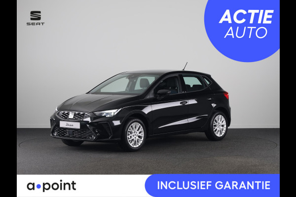 Seat Ibiza Style Plus 1.0 EcoTSI 95 PK | Midnight Black Metallic | Apple Carplay | Park Assist | Cruise Control