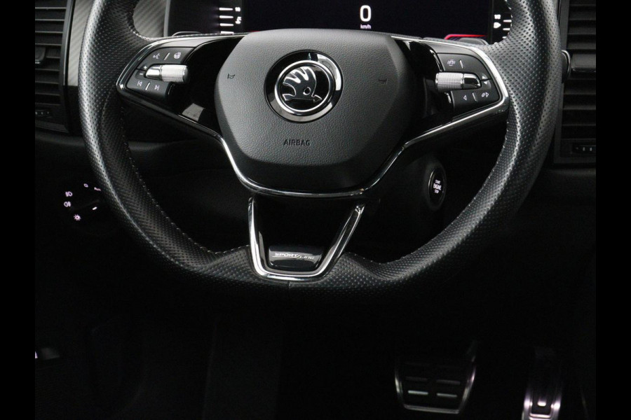 Škoda Kodiaq 1.5 TSI Sportline Business | Stoel&Stuurverwarming | Keyless | Adaptive cruise control | Carplay | Climate control | Camera | Navigatie | Bluetooth | DAB+ | Sfeerverlichting | Canton audio