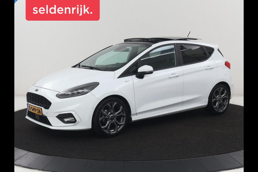 Ford Fiesta 1.0 EcoBoost Hybrid ST-Line X | Panoramadak | Stoel & Stuurverwarming | Bang & Olufsen | Adaptive cruise | Climate control | Camera | Navigatie | Bluetooth | DAB+ | Park assist | Side assist | Mirrorlink