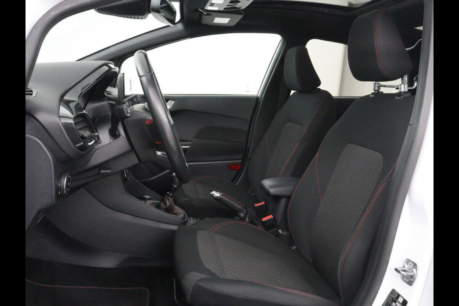 Ford Fiesta 1.0 EcoBoost Hybrid ST-Line X | Panoramadak | Stoel & Stuurverwarming | Bang & Olufsen | Adaptive cruise | Climate control | Camera | Navigatie | Bluetooth | DAB+ | Park assist | Side assist | Mirrorlink