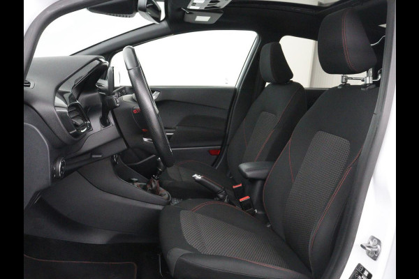 Ford Fiesta 1.0 EcoBoost Hybrid ST-Line X | Panoramadak | Stoel & Stuurverwarming | Bang & Olufsen | Adaptive cruise | Climate control | Camera | Navigatie | Bluetooth | DAB+ | Park assist | Side assist | Mirrorlink