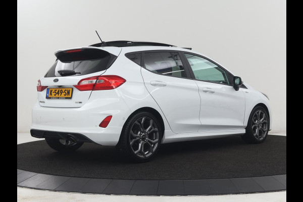 Ford Fiesta 1.0 EcoBoost Hybrid ST-Line X | Panoramadak | Stoel & Stuurverwarming | Bang & Olufsen | Adaptive cruise | Climate control | Camera | Navigatie | Bluetooth | DAB+ | Park assist | Side assist | Mirrorlink