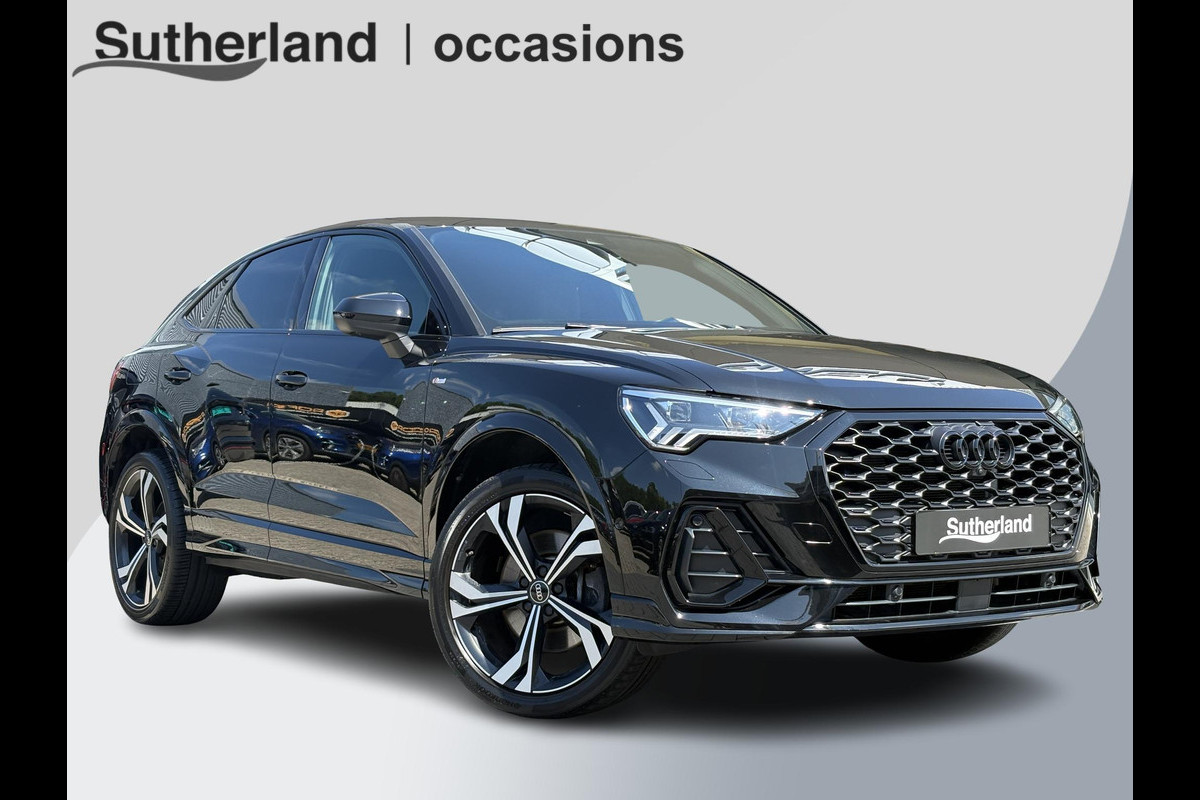 Audi Q3 Sportback 45 TFSI e S Edition |  S-Line | Leder | Trekhaak | 20 inch | Adaptive cruise | Sonos 3D Premium sound | 360 graden camera's | Stoelverwarming
