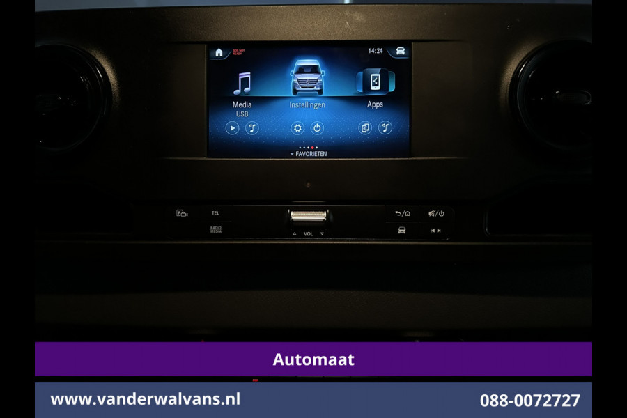 Mercedes-Benz Sprinter 315 CDI 150pk 9G-Tronic 3500kg Trekhaak L2H2 Inrichting Euro6 Airco | Camera | Apple Carplay | Cruisecontrol Android Auto, Parkeersensoren, Bijrijdersbank