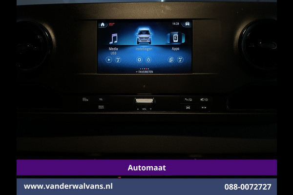 Mercedes-Benz Sprinter 315 CDI 150pk 9G-Tronic 3500kg Trekhaak L2H2 Inrichting Euro6 Airco | Camera | Apple Carplay | Cruisecontrol Android Auto, Parkeersensoren, Bijrijdersbank