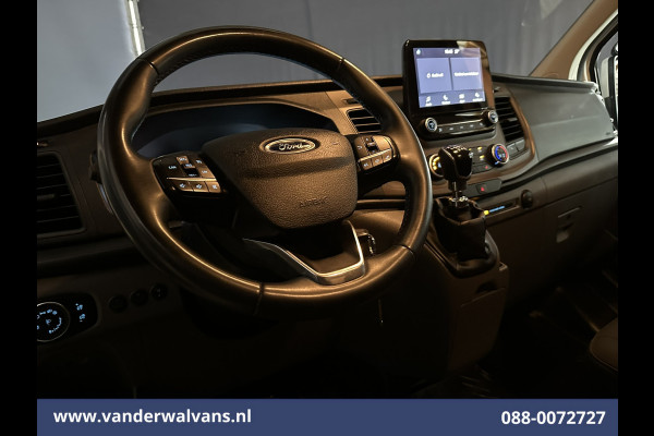 Ford Transit Custom 2.0 TDCI 130pk L2H1 Euro6 Airco | Camera | LED | Apple Carplay | Cruisecontrol | 2800kg Trekhaak Cruisecontrol, Stoelverwarming, Verwarmde voorruit, Parkeersensoren, Bijrijdersbank