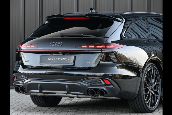 Audi A6 Avant 2.0 e-hybrid quattro S edition Competition | Panoramadak | B&O | Stoelventilatie en Massage | 360 Camera | Luchtvering | Ambiance Interieur | Achterasbesturing | Carbon Inleg | Head-Up | S-Seats | Passagiers Display |