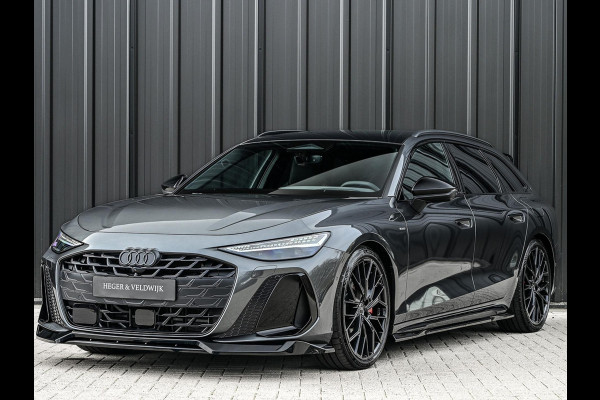 Audi A6 Avant 2.0 e-hybrid quattro S edition Competition | Panoramadak | B&O | Stoelventilatie en Massage | 360 Camera | Luchtvering | Ambiance Interieur | Achterasbesturing | Carbon Inleg | Head-Up | S-Seats | Passagiers Display |