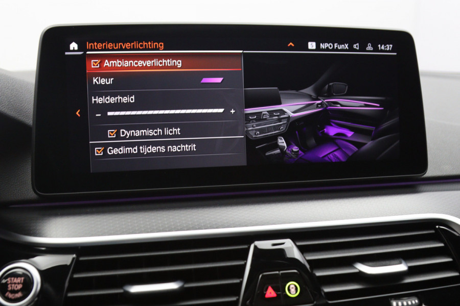 BMW 5 Serie Touring 530e 293 PK M-Sport High Executive PHEV, Panoramadak, Driv. Ass. Prof, Head-Up, Sfeerverlichting,