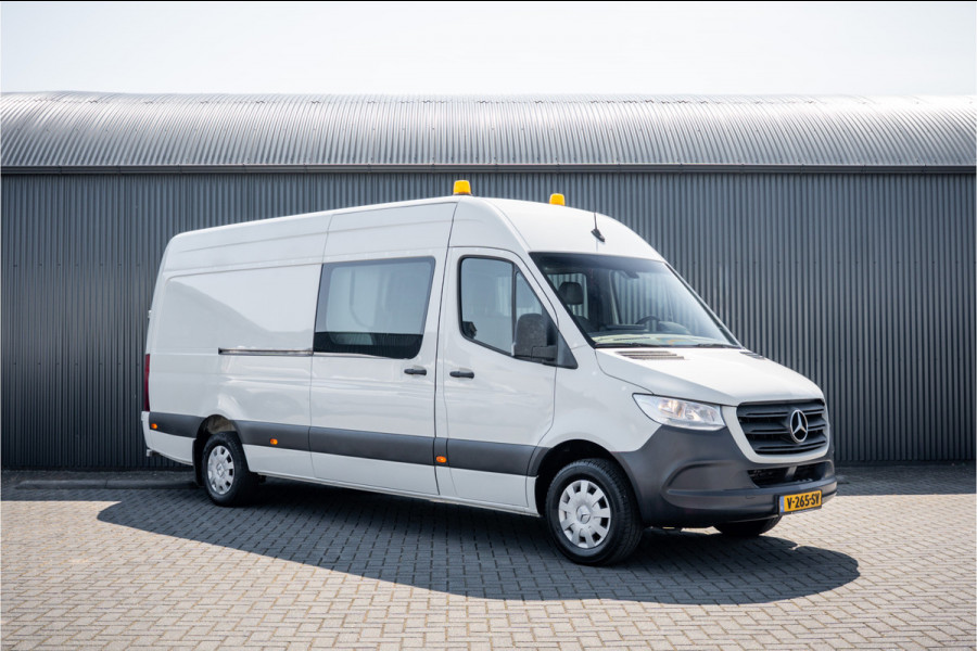 Mercedes-Benz Sprinter 314 CDI L3H2 | DC | Dubbele Cabine | Mixto | Automaat | 1e Eigenaar | Mbux | Cruise | Climatronic