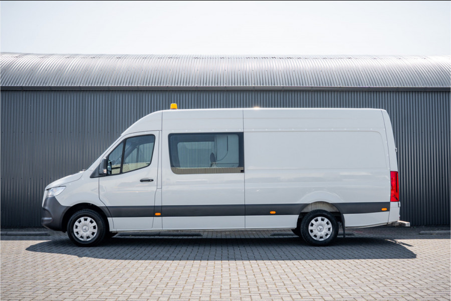 Mercedes-Benz Sprinter 314 CDI L3H2 | DC | Dubbele Cabine | Mixto | Automaat | 1e Eigenaar | Mbux | Cruise | Climatronic