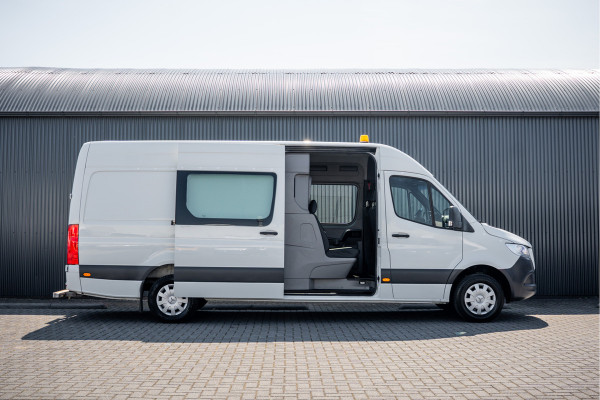 Mercedes-Benz Sprinter 314 CDI L3H2 | DC | Dubbele Cabine | Mixto | Automaat | 1e Eigenaar | Mbux | Cruise | Climatronic