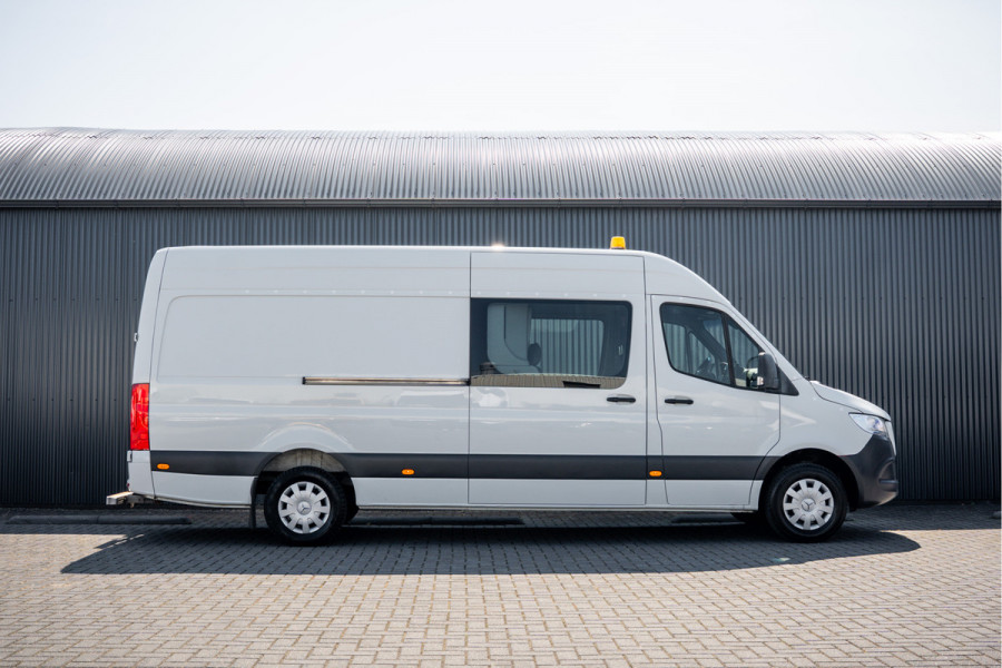Mercedes-Benz Sprinter 314 CDI L3H2 | DC | Dubbele Cabine | Mixto | Automaat | 1e Eigenaar | Mbux | Cruise | Climatronic